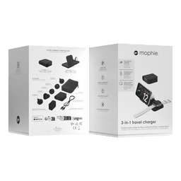 mophie 3-in-1 travel charger with magSafe (Gen 3) mophie 3-in-1 travel charger with magSafe (Gen 3)