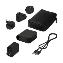 International Charging Capability|| 
 Comes with a 40W international wall adapter with plug configurations for the US, UK, EU, and AU. International Charging Capability|| 
 Comes with a 40W international wall adapter with plug configurations for the US, UK, EU, and AU.