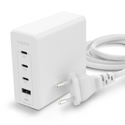 mophie-Wall Adapter-USB-C-PD-HUB-120W-GAN-White-EU(3xUSBC + 1xUSBA) mophie-Wall Adapter-USB-C-PD-HUB-120W-GAN-White-EU(3xUSBC + 1xUSBA)