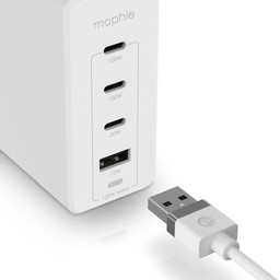 mophie-Wall Adapter-USB-C-PD-HUB-120W-GAN-White-EU(3xUSBC + 1xUSBA) mophie-Wall Adapter-USB-C-PD-HUB-120W-GAN-White-EU(3xUSBC + 1xUSBA)