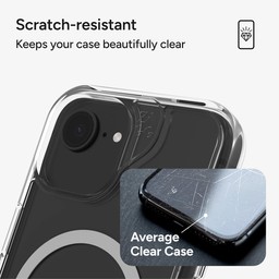 Scratch-resistant: Keeps your case beautifully clear Scratch-resistant: Keeps your case beautifully clear