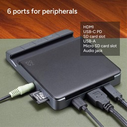 6 ports for peripherals 6 ports for peripherals