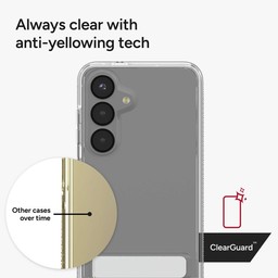 Always Clear with Anti-Yellowing Technology Always Clear with Anti-Yellowing Technology
