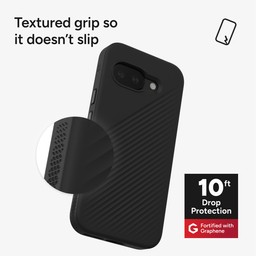 Secure Grip: The textured edges provide a no-slip grip. Secure Grip: The textured edges provide a no-slip grip.