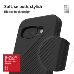 Ripple Pattern: The back of the Luxe has a stylish ripple pattern. Ripple Pattern: The back of the Luxe has a stylish ripple pattern.