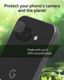 Protect your phone's camera and the planet: Made with up to 30% recycled glass Protect your phone's camera and the planet: Made with up to 30% recycled glass