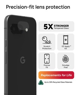 InvisibleShield Glass Elite Camera Lens Protector for Google Pixel 9a InvisibleShield Glass Elite Camera Lens Protector for Google Pixel 9a
