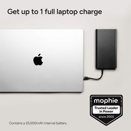 Get up to 1 full laptop charge Get up to 1 full laptop charge