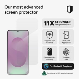 InvisibleShield Glass XTR4 Samsung Galaxy S25 Edge Screen Protector InvisibleShield Glass XTR4 Samsung Galaxy S25 Edge Screen Protector