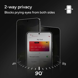 2-way privacy that blocks prying eyes from both sides 2-way privacy that blocks prying eyes from both sides