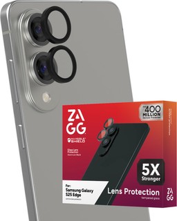 InvisibleShield Premium Glass Elite (CameraRings) Samsung Galaxy S25 Edge (Black) InvisibleShield Premium Glass Elite (CameraRings) Samsung Galaxy S25 Edge (Black)