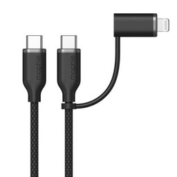 mophie Chargestream USB-C to USB-C Cable with Lightening Tip 1M   mophie Chargestream USB-C to USB-C Cable with Lightening Tip 1M