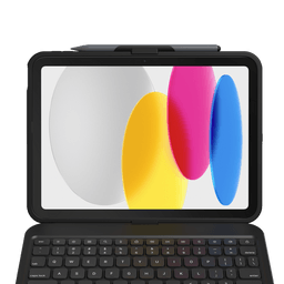 ZAGG Tough Keys  Keyboard Case Bundle for Apple iPad 10.9" (10th Gen)/A16 Black ZAGG Tough Keys  Keyboard Case Bundle for Apple iPad 10.9" (10th Gen)/A16 Black