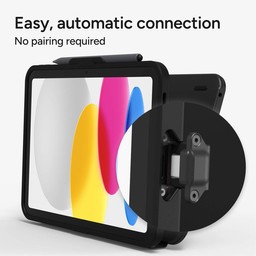 Easy, automatic connection no pairing required Easy, automatic connection no pairing required