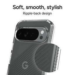 Soft, smooth, stylish with ripple-back design Soft, smooth, stylish with ripple-back design