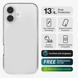 ZAGG Crystal Palace Case for Apple iPhone 17 ZAGG Crystal Palace Case for Apple iPhone 17