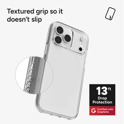 Textured grip so it doesn't slip Textured grip so it doesn't slip