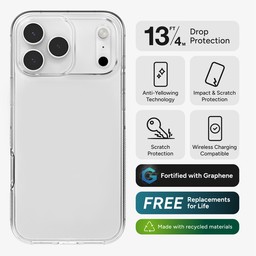 ZAGG Crystal Palace Case for Apple iPhone 17 Pro Max ZAGG Crystal Palace Case for Apple iPhone 17 Pro Max