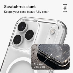 Scratch-resistant keeps your case beautifully clear Scratch-resistant keeps your case beautifully clear