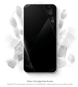 Clean, Smudge-free Screen
|| ClearPrint™ technology, exclusive to InvisibleShield, makes fingerprints virtually invisible. Clean, Smudge-free Screen
|| ClearPrint™ technology, exclusive to InvisibleShield, makes fingerprints virtually invisible.