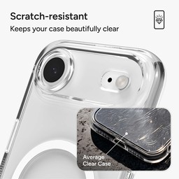 Scratch-resistant keeps your case beautifully clear Scratch-resistant keeps your case beautifully clear