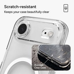 Scratch-resistant keeps your case beautifully clear Scratch-resistant keeps your case beautifully clear
