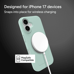 Snaps into place for wireless charging ** Serene Mint Snaps into place for wireless charging ** Serene Mint