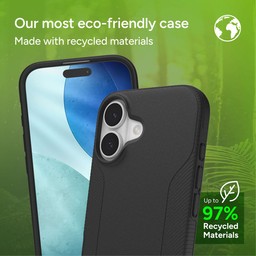 Up to 97% recycled materials ** Black Up to 97% recycled materials ** Black