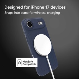 snaps into place for wireless charging ** Navy snaps into place for wireless charging ** Navy