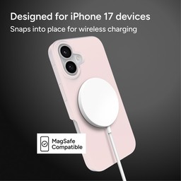Snaps into place for wireless charging ** Pink Blush Snaps into place for wireless charging ** Pink Blush