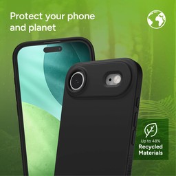 Made with up to 48% post-consumer recycled materials ** Black Made with up to 48% post-consumer recycled materials ** Black