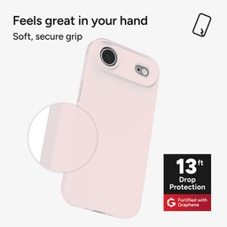 Feels great in your hand with a soft, secure grip ** Pink Blush Feels great in your hand with a soft, secure grip ** Pink Blush