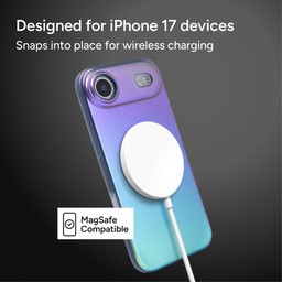 Snaps into place for wireless charging ** Raven Feather Snaps into place for wireless charging ** Raven Feather