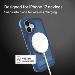 Snaps into place for wireless charging ** Cobalt Horizon Snaps into place for wireless charging ** Cobalt Horizon