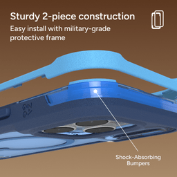 Study 2-piece construction ** Cobalt Horizon Study 2-piece construction ** Cobalt Horizon