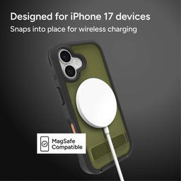 Snaps into place for wireless charging ** Sea Kelp Snaps into place for wireless charging ** Sea Kelp