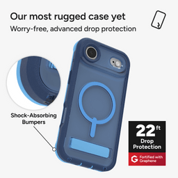 Our most rugged case yet with shock absorbing bumpers ** Cobalt Horizon Our most rugged case yet with shock absorbing bumpers ** Cobalt Horizon