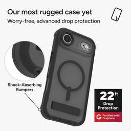 Our most rugged case yet with shock absorbing bumpers ** Smoke Black Our most rugged case yet with shock absorbing bumpers ** Smoke Black