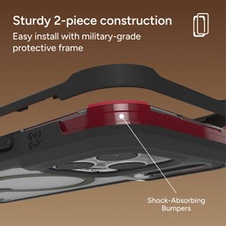 Study 2-piece construction with military grade protection ** Smoke Black Study 2-piece construction with military grade protection ** Smoke Black