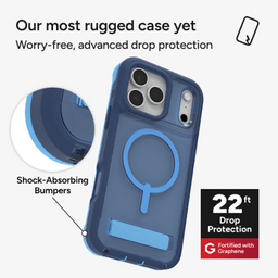 Our most rugged case yet with shock absorbing bumpers ** Cobalt Horizon Our most rugged case yet with shock absorbing bumpers ** Cobalt Horizon