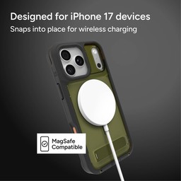 Snaps into place for wireless charging ** Sea Kelp Snaps into place for wireless charging ** Sea Kelp