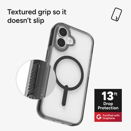 Textured grip so it doesn't slip ** Jet Black Textured grip so it doesn't slip ** Jet Black