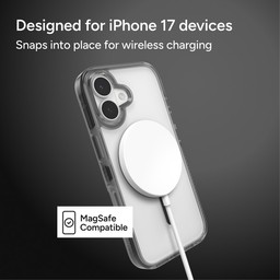 Snaps into place for wireless charging ** Jet Black Snaps into place for wireless charging ** Jet Black