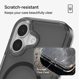 Scratch-resistant surface that keeps your case beautifully clear ** Midnight Black Scratch-resistant surface that keeps your case beautifully clear ** Midnight Black