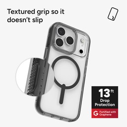 Textured grip so it doesn't slip ** Jet Black Textured grip so it doesn't slip ** Jet Black