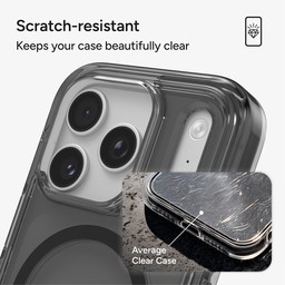 Scratch-resistant surface that keeps your case beautifully clear ** Midnight Black Scratch-resistant surface that keeps your case beautifully clear ** Midnight Black