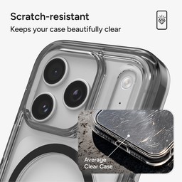 Scratch-resistant surface that keeps your case beautifully clear ** Jet Black Scratch-resistant surface that keeps your case beautifully clear ** Jet Black