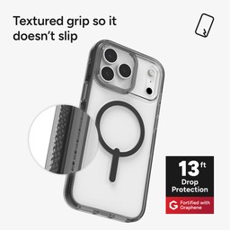 Textured grip so it doesn't slip ** Jet Black Textured grip so it doesn't slip ** Jet Black
