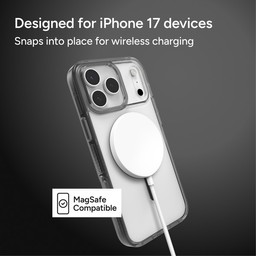 Snaps into place for wireless charging ** Jet Black Snaps into place for wireless charging ** Jet Black