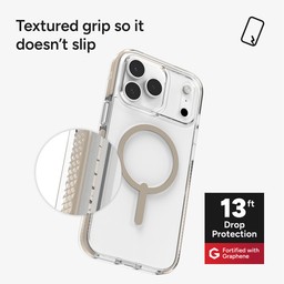 Textured grip so it doesn't slip ** Titanium Textured grip so it doesn't slip ** Titanium